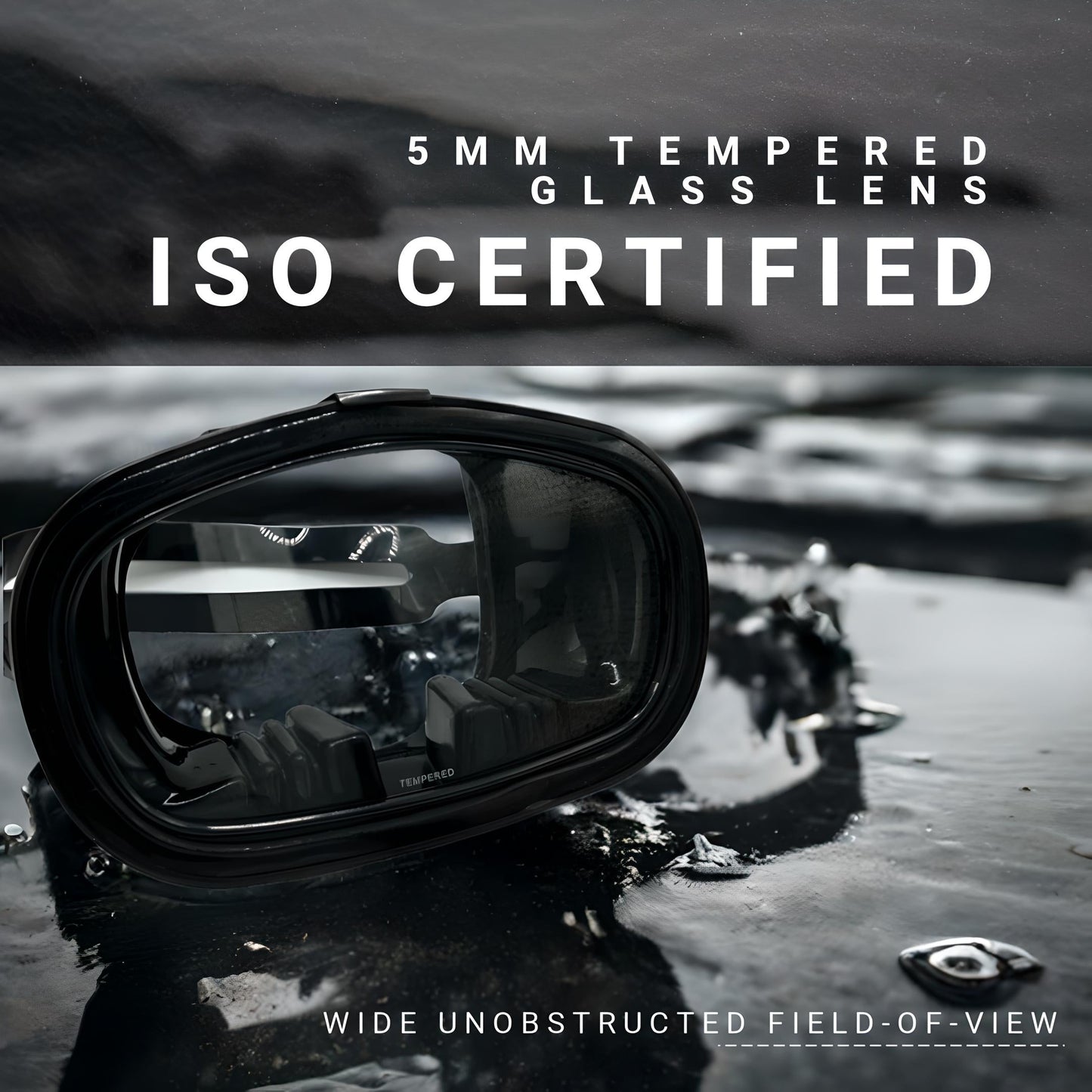 USAF Spec-War Dive Mask and Snorkel Combo