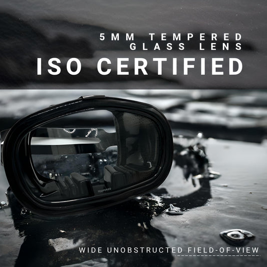ATACLETE Bermuda High-Volume, Pararescue Dive Mask