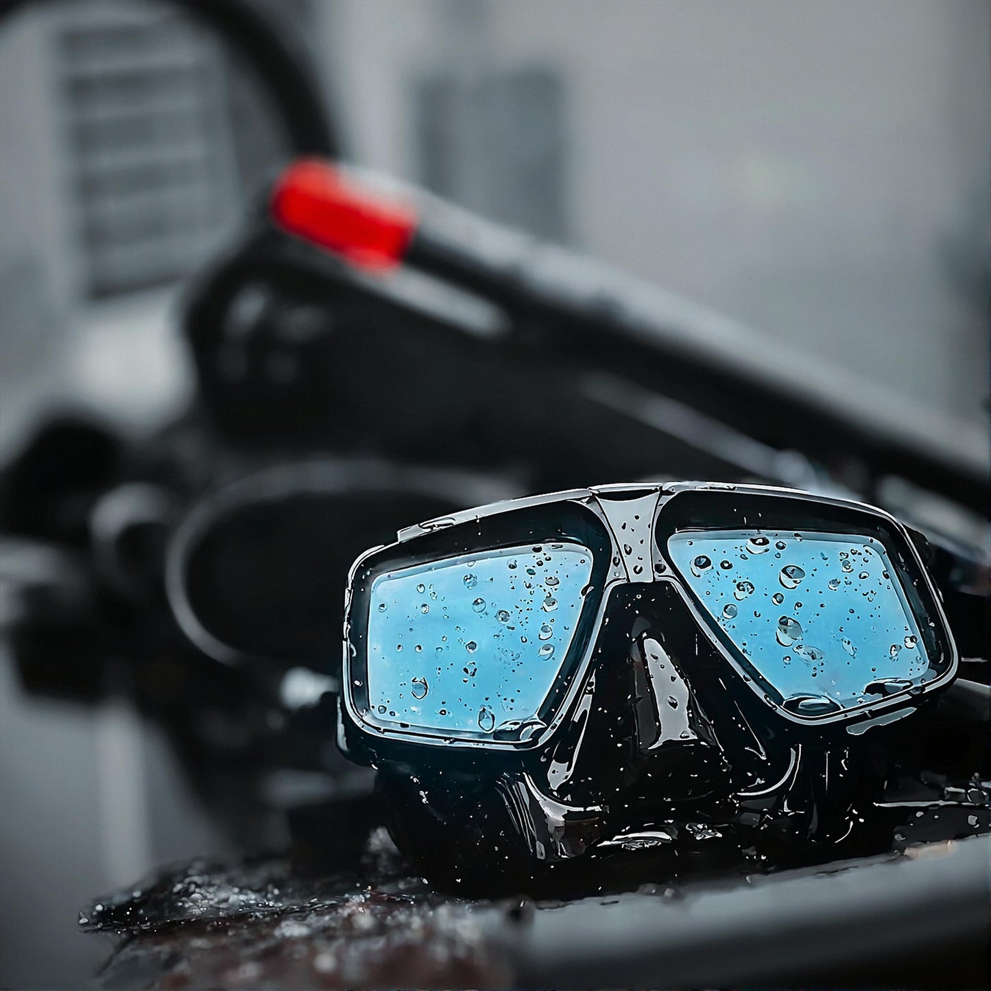 ATACLETE Low-Volume BUDS Twin Lens Dive Mask & Snorkel Combo
