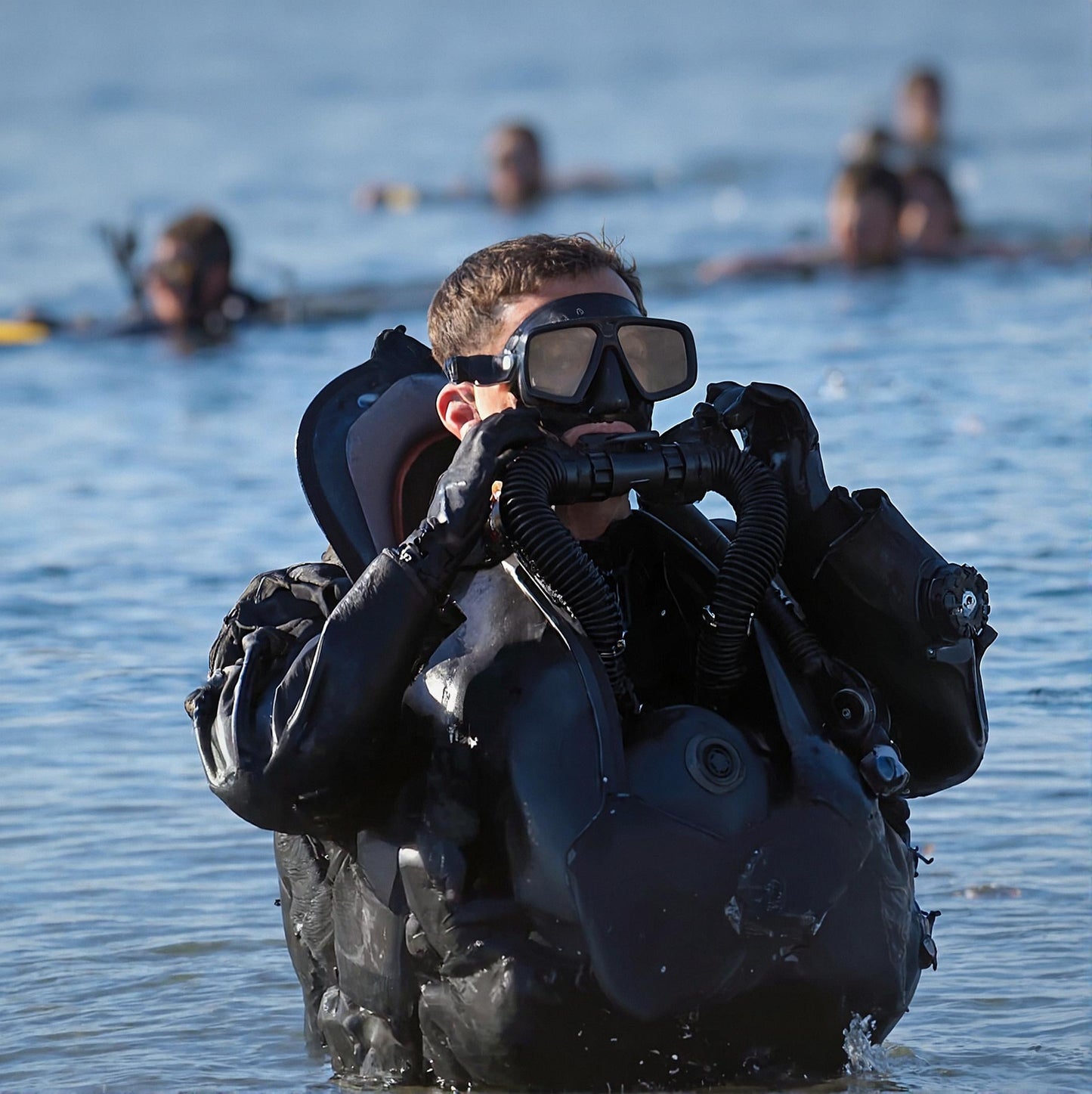 ATACLETE Low-Volume BUDS Twin Lens Dive Mask & Snorkel Combo
