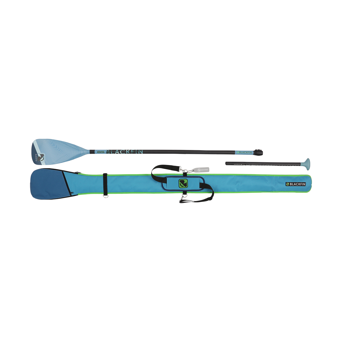 Premium 2-Piece Carbon Paddle & Bag