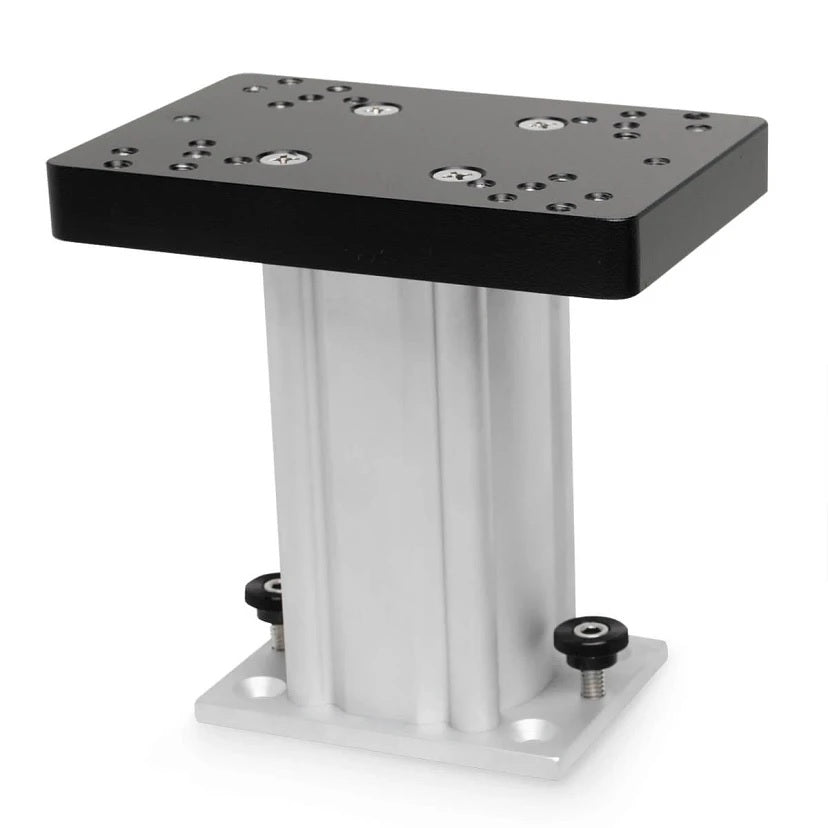 Cannon 6in Pedestal Mount Aluminum Fixed Base | SendIt Sailing