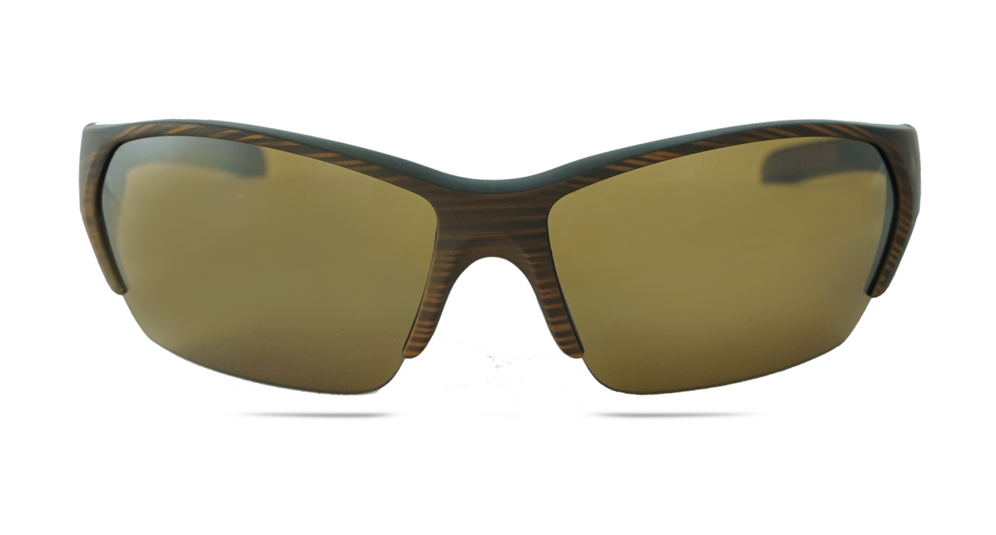 Del Mar | Matte Black | Green G22