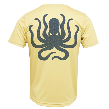 Key West, FL Kraken Men's Short Sleeve UPF 50+ Dry-Fit Shirt