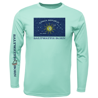 Conch Republic Men's Long Sleeve UPF 50+ Dry-Fit Shirt