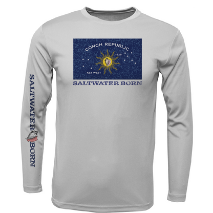 Conch Republic Men's Long Sleeve UPF 50+ Dry-Fit Shirt