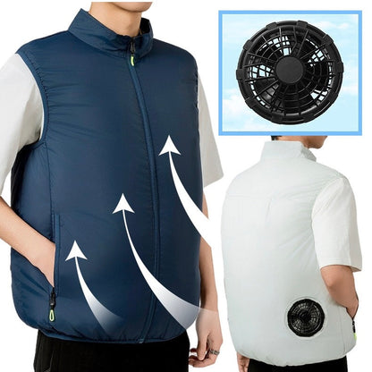 LITEGUEST UPF50 Cooling Fan Vest – Dual Fans & Tactical Pockets