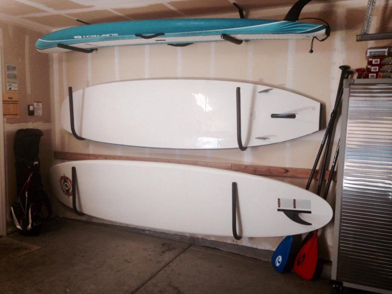 Hi-Port 1 | SUP & Surfboard Storage Ceiling Rack | Holds 50 lbs