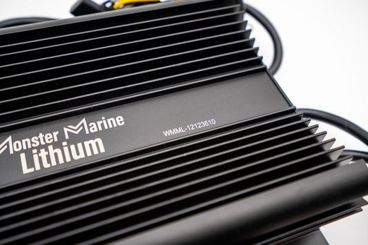 Triple Bank 12v, 12v & 36v marine waterproof Lead/AGM/Lithium charger