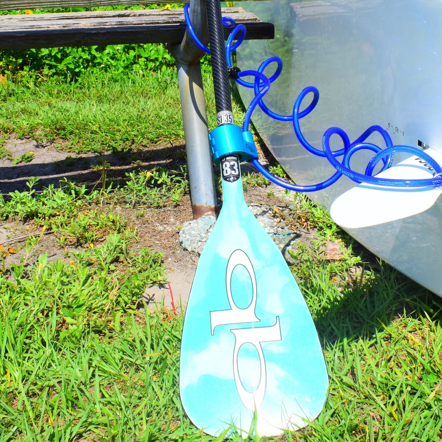 DocksLocks® Paddle Lock for Kayak Paddleboard Anti-Theft Security | SendIt Sailing