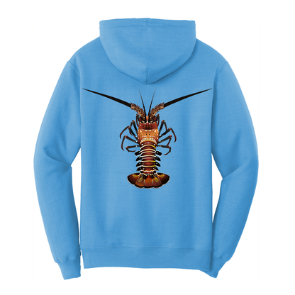 Florida Keys Realistic Lobster Cotton Hoodie