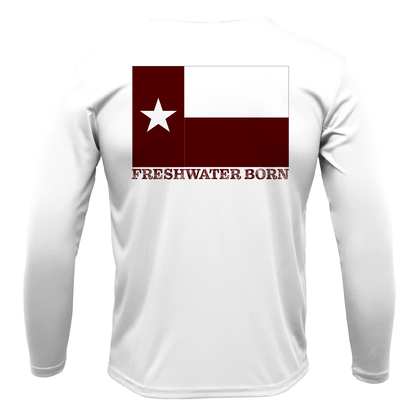 College Station Freshwater Born Girl's Long Sleeve UPF 50+ Dry-Fit Shirt