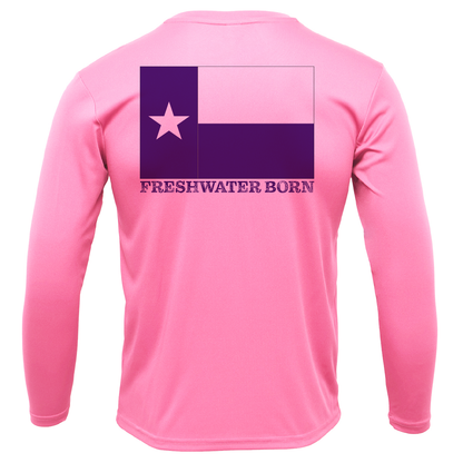 Fort Worth Freshwater Born Girl's Long Sleeve UPF 50+ Dry-Fit Shirt
