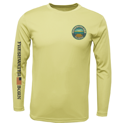 Florida Freshwater Born Kraken Boy's Long Sleeve UPF 50+Dry-Fit Shirt