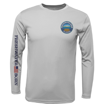Florida Freshwater Born "All For Rum and Rum For All" Girl's Long Sleeve UPF 50+ Dry-Fit Shirt