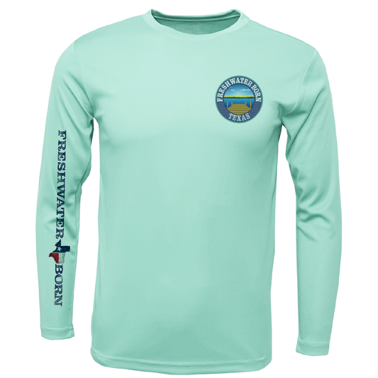 Waco Freshwater Born Boy's Long Sleeve UPF 50+ Dry-Fit Shirt