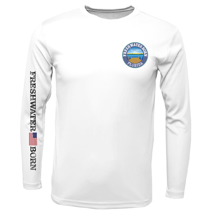 Florida Freshwater Born "Surrender The Booty" Men's Long Sleeve UPF 50+ Dry-Fit Shirt