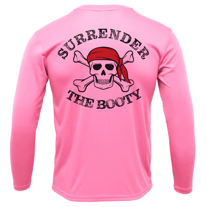 Texas Freshwater Born "Surrender The Booty" Girl's Long Sleeve UPF 50+ Dry-Fit Shirt