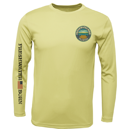Florida Freshwater Born "Surrender The Booty" Boy's Long Sleeve UPF 50+ Dry-Fit Shirt