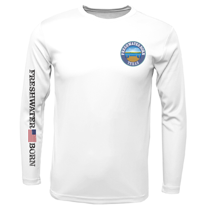 Texas Freshwater Born "Surrender The Booty" Men's Long Sleeve UPF 50+ Dry-Fit Shirt
