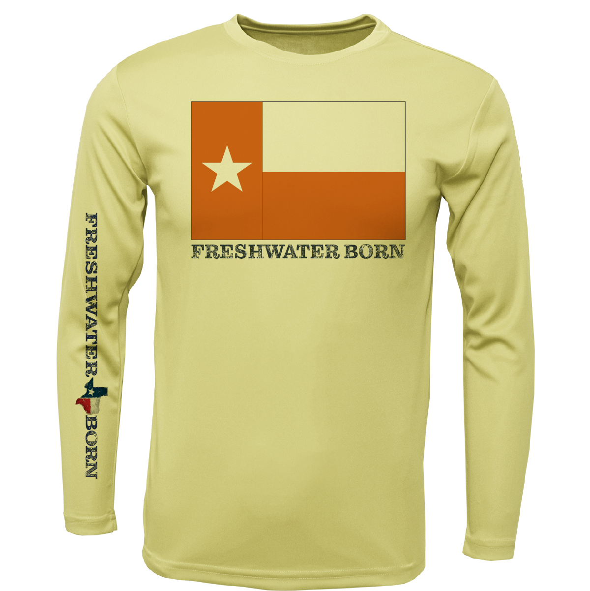 UT Edition Freshwater Born Girl's Long Sleeve UPF 50+ Dry-Fit Shirt