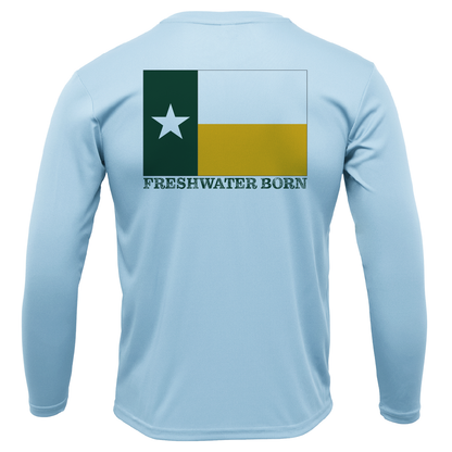 Waco Freshwater Born Men's Long Sleeve UPF 50+ Dry-Fit Shirt