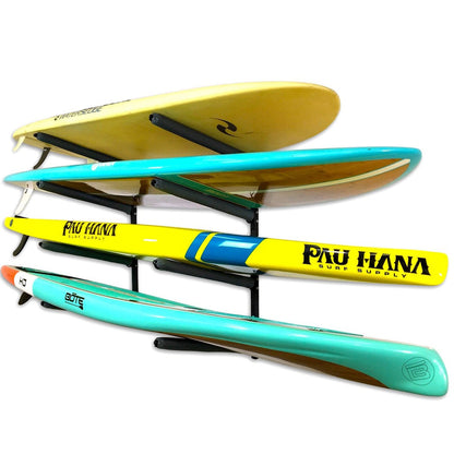 Wall Mounted SUP & Surfboard Storage Rack | Indoor | 2 Levels | Adjustable