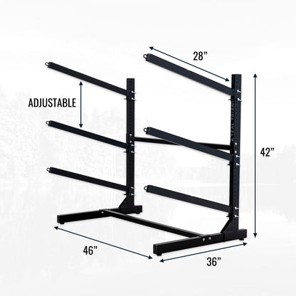 G-Surfboard & SUP Rack | Indoor-Outdoor Storage | 3 Levels