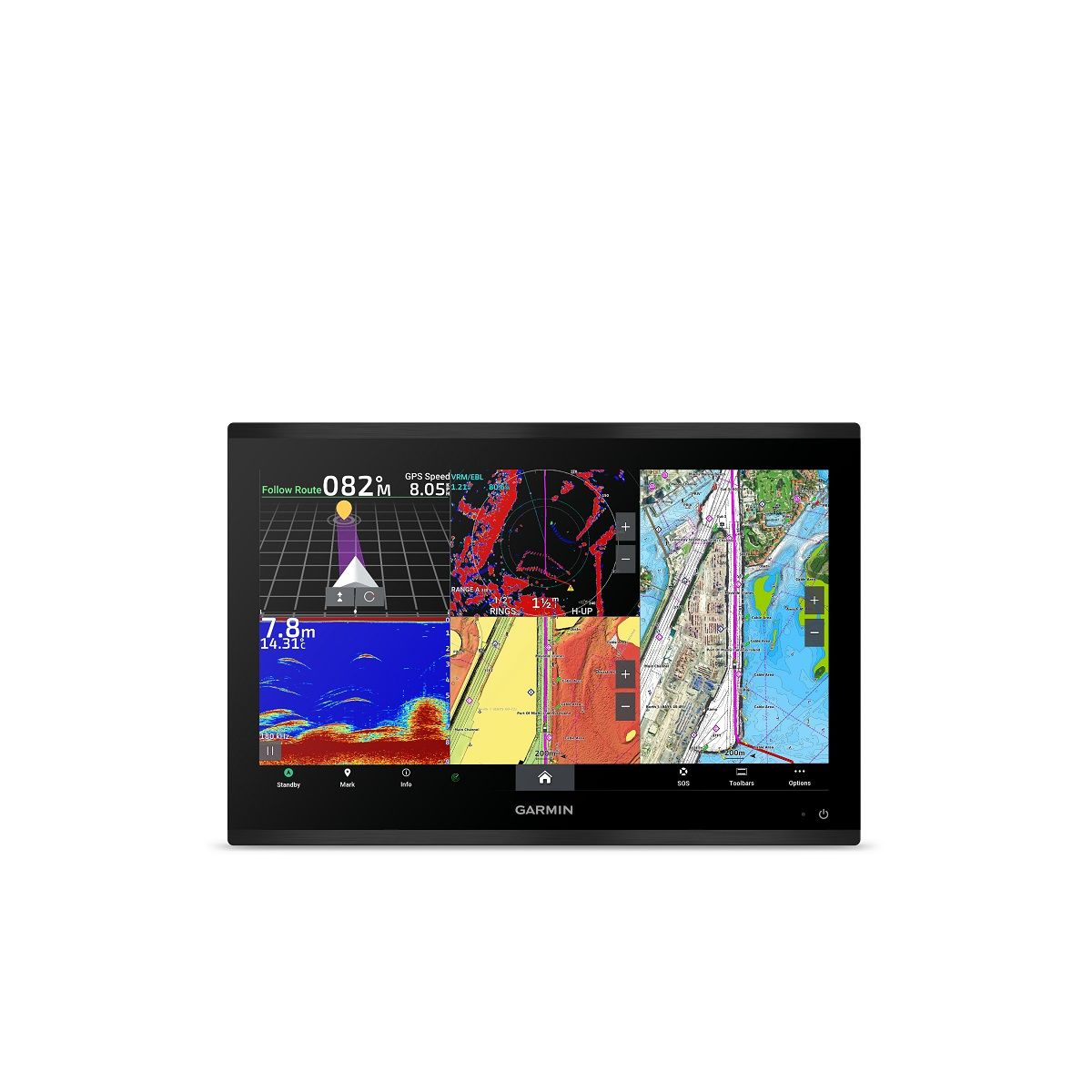 Garmin 4K GPSMAP9024 24in Plotter With Worldwide Basemap | SendIt Sailing