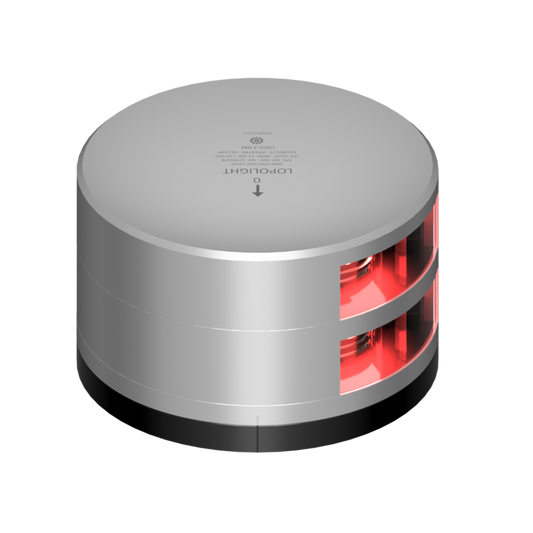Lopolight 2nm Double Port Silver with FB Base | SendIt Sailing