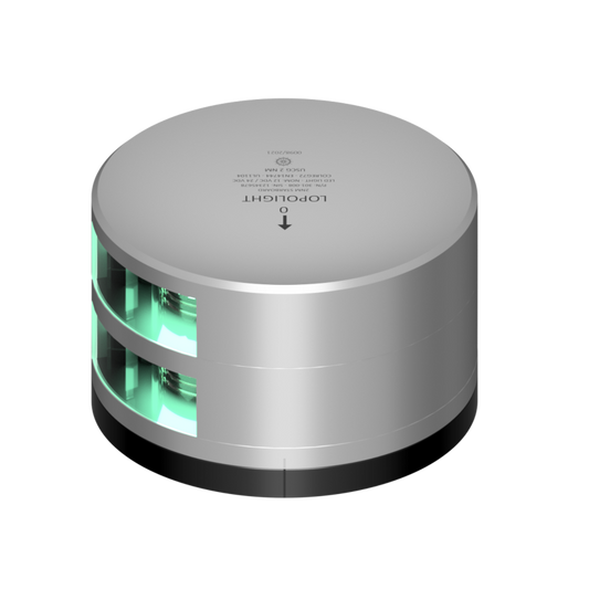 Lopolight 2nm Double Starboard Silver with FB Base | SendIt Sailing