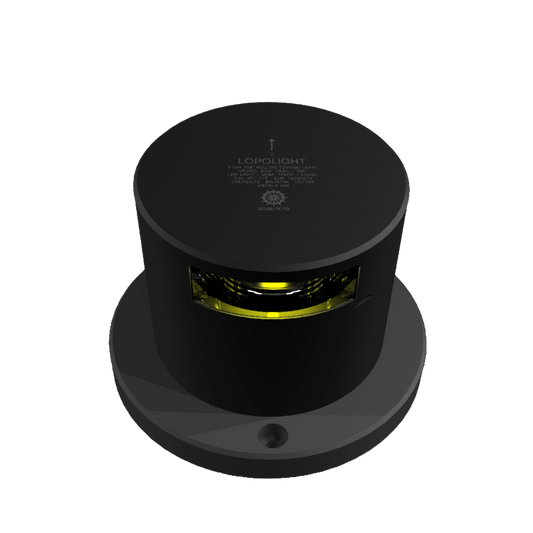 Lopolight 3nm Yellow Towing Light De-Icing Black | SendIt Sailing
