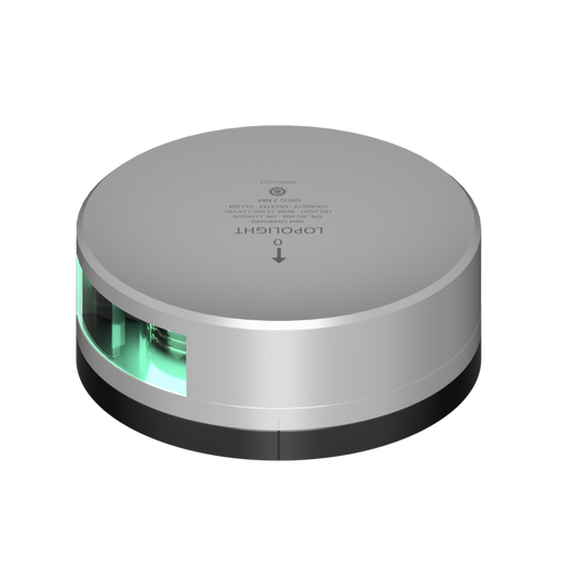 Lopolight 2nm Starboard Silver with FB Base | SendIt Sailing
