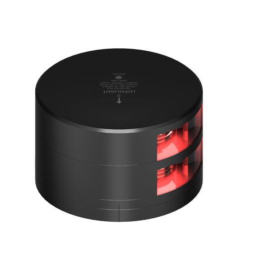Lopolight 2nm Double Port Black with FB Base | SendIt Sailing