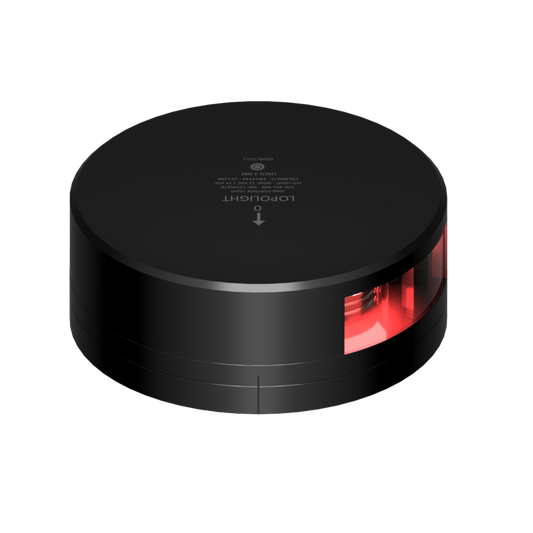 Lopolight 2nm Port Black with FB Base | SendIt Sailing