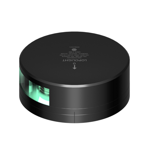 Lopolight 2nm Starboard Black with FB Base | SendIt Sailing