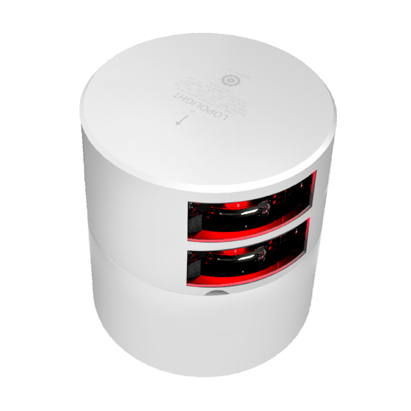 Lopolight 3nm Port Double White Ceramic Coated | SendIt Sailing