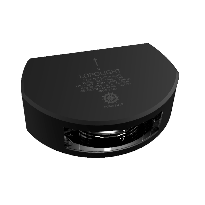 Lopolight 2nm Stern Black | SendIt Sailing