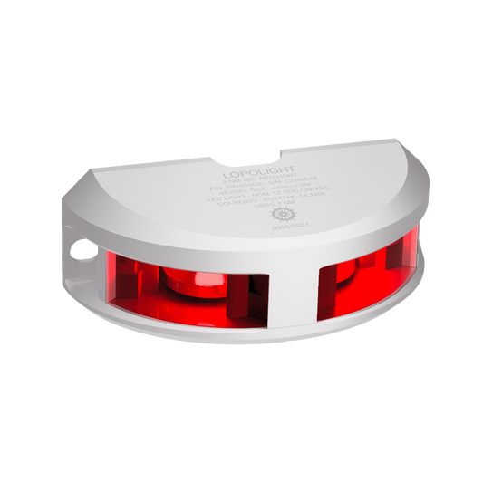 Lopolight 3nm 180 Degree Red White Ceramic Coated | SendIt Sailing