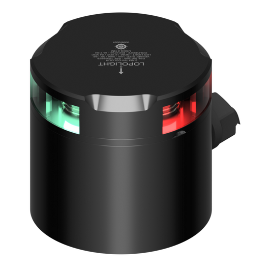 Lopolight 2nm Tricolor with IP68 Pom Base And Connector | SendIt Sailing