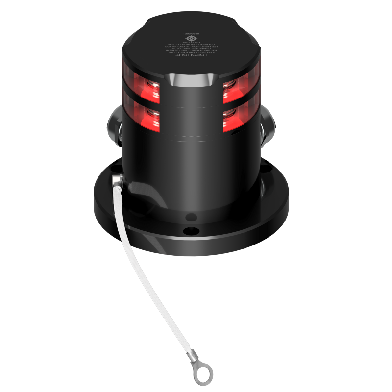 Lopolight 3nm 360 Degree Red Double Dimmable Black with Ice Defroster | SendIt Sailing