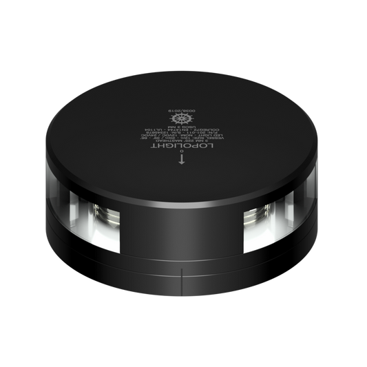 Lopolight 2nm Masthead Black with FB Base | SendIt Sailing