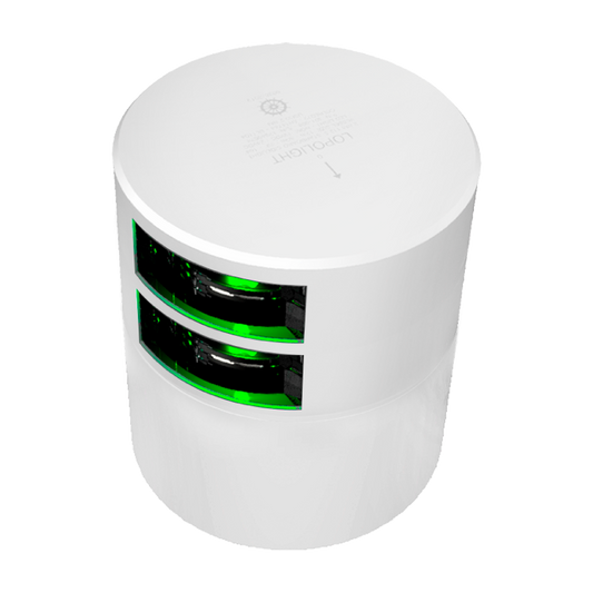 Lopolight 3nm Starboard Double White Ceramic Coated | SendIt Sailing