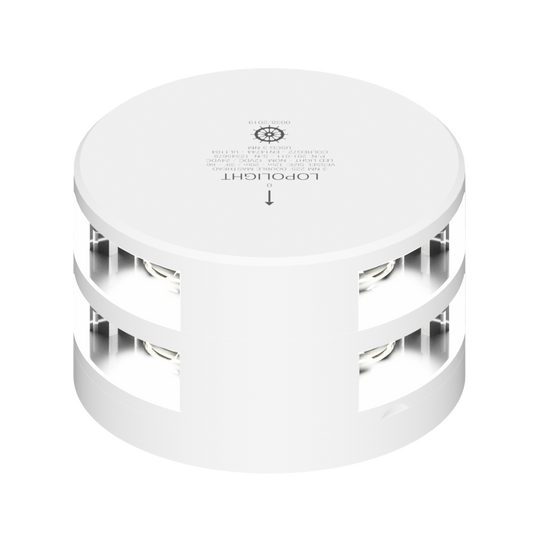 Lopolight 3nm Masthead Double White Coated UL | SendIt Sailing