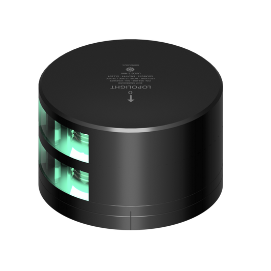Lopolight 2nm Double Starboard Black with FB Base | SendIt Sailing