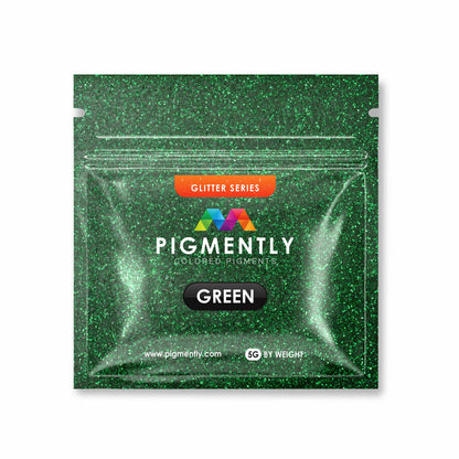 Green Glitter Epoxy Powder Pigment