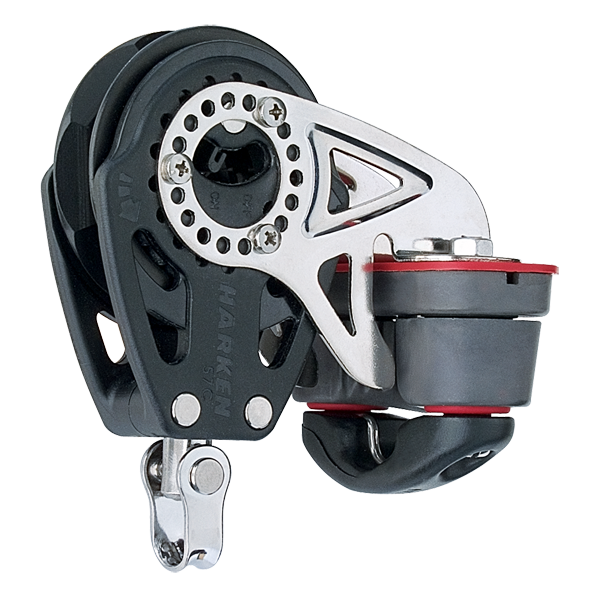 Harken 57mm Ratchet Block Swivel, Cam Cleat | SendIt Sailing