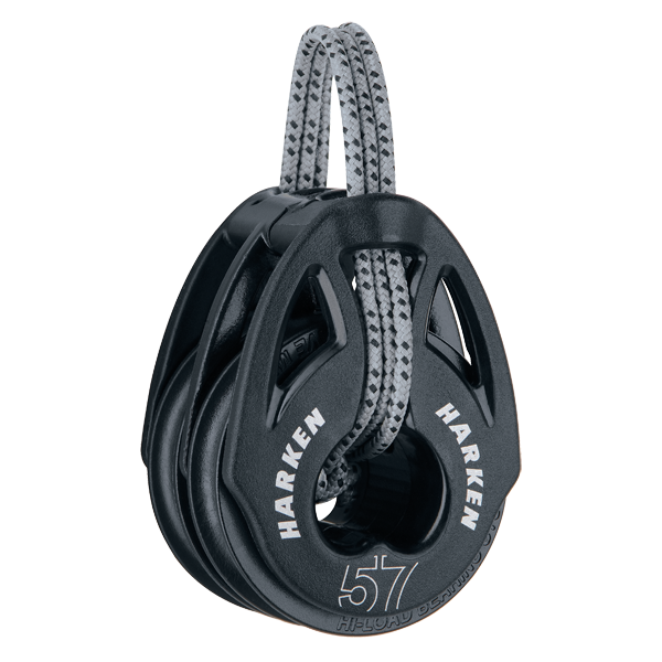 Harken 57mm T2 Soft-Attach Double Block | SendIt Sailing