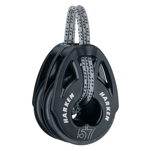 Harken 57mm T2 Soft-Attach Double Block | SendIt Sailing