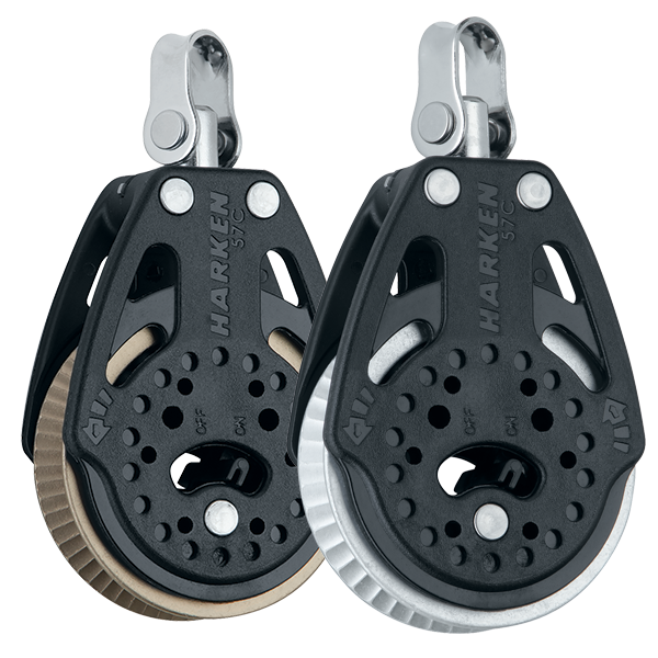 Harken Two-pack 57mm 1.5x & 2x Grip Ratchet Blocks | SendIt Sailing